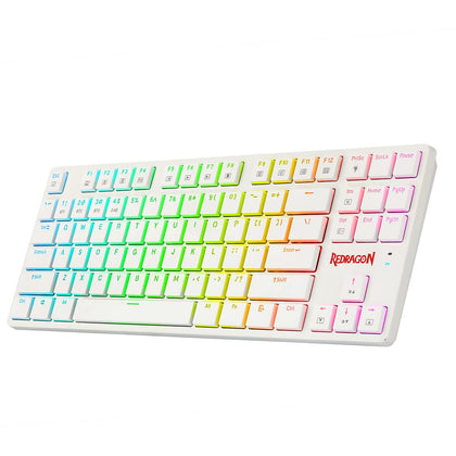 Redragon K539 Anubis 80% Wireless RGB Mechanical Keyboard-White