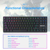 Redragon K539 Anubis 80% Wireless RGB Mechanical Keyboard (Black)
