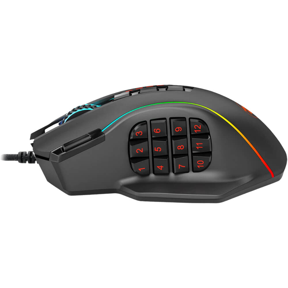 Redragon M901-K-2 PERDITION 4 Wired Gaming Mouse (Black)