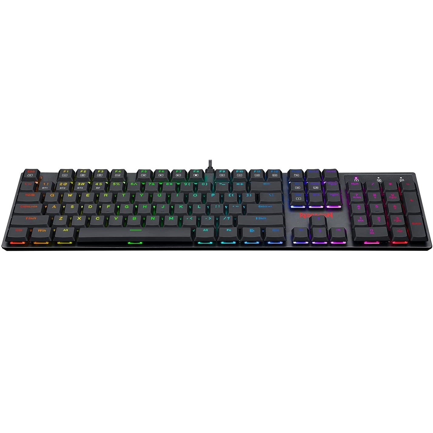 Redragon K535 APAS RGB Backlit Wired, Bluetooth Mechanical Gaming Keyboard