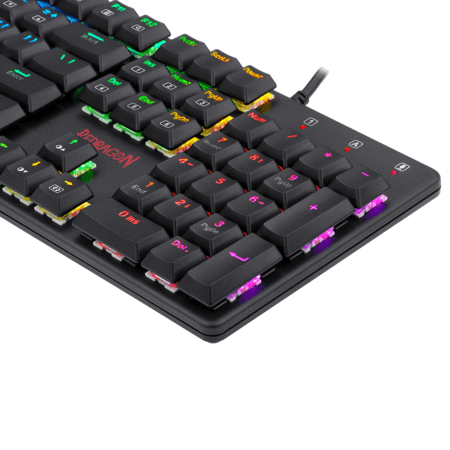 Redragon K589 SHRAPNEL RGB Backlit Mechanical Gaming Keyboard 104 Keys Anti-ghosting (Red Switches)