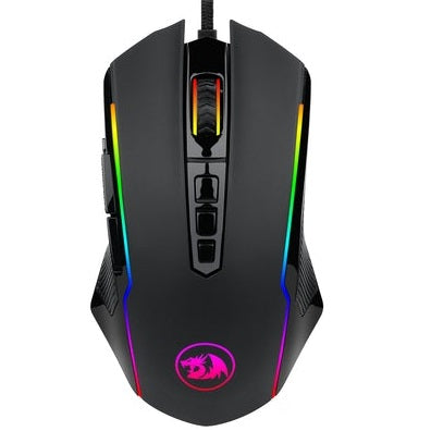 Redragon M910 RANGER CHROMA Gaming Mouse with 16.8 Million RGB Backlit, 9 Programmable Buttons, Up to 12400 DPI User Adjustable - Redragon Pakistan 
