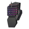 Redragon K585 DITI One-Handed RGB Mechanical Wired Gaming Keyboard with Blue Switches