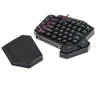 Redragon K585 DITI One-Handed RGB Mechanical Wired Gaming Keyboard with Blue Switches