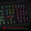 Redragon K582 SURARA RGB LED Backlit Mechanical Gaming Keyboard (Black)