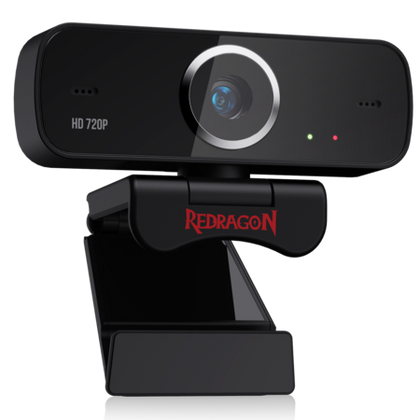 Redragon GW600 FOBOS 720P Webcam with Dual Microphone - Redragon Pakistan