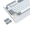 Redragon K525 SHIVA Lite Membrane Gaming Keyboard with Detachable Wrist Rest (White & Grey)