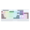 Redragon K525 SHIVA Lite Membrane Gaming Keyboard with Detachable Wrist Rest (White & Grey)