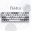 Redragon FIZZ K617 60% RGB Mechanical Keyboard with Red Switches (White & Gray)