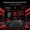 Redragon AZZINOTH M921 MMO RGB Wired 12400 DPI Gaming Mouse
