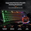 Redragon K521 NETHERBANE Full Size RGB Wired Membrane Gaming Keyboard