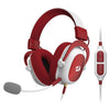 Redragon H510 Zeus Wired Gaming Headset - Limited Edition Red & White Color