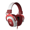 Redragon H510 Zeus Wired Gaming Headset - Limited Edition Red & White Color