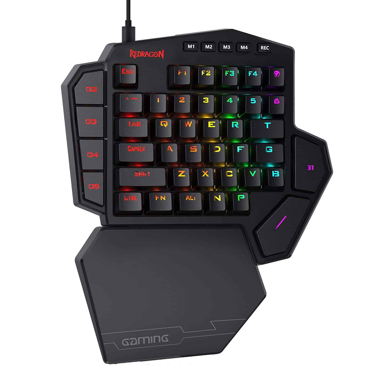 Redragon K601 DITI X RGB One-handed Mechanical Gaming Keyboard