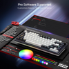 Redragon UCAL K673 PRO 81-Keys Wireless Gasket Mechanical Gaming Keyboard (WB)
