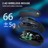 Redragon BM-2466 2.4GHz Wireless Office Mouse, 1,600 DPI — mouse construction and receiver