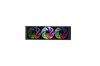 Redragon CCW-1018 360mm AIO Liquid CPU Cooler — three-fan radiator front view