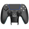 Redragon G831 WARGRIP Wireless Gamepad with Charging Stand — gamepad on charging stand, front view