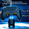 Redragon G831 WARGRIP Wireless Gamepad with Charging Stand — controller on charging stand