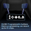 Redragon G831 WARGRIP Wireless Gamepad with Charging Stand — rear programmable buttons