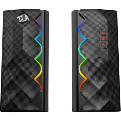 Redragon GS522 CIPHER RGB USB Speakers (Black)