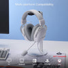 Redragon H376 AURORA USB Gaming Headset (White) — white headset connection-compatibility graphic