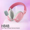 Redragon H848 IRE PRO Tri-Mode Wireless Gaming Headset (Pink) — pink headset product overview
