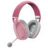 Redragon H848 IRE PRO Tri-Mode Wireless Gaming Headset (Pink) — pink headset rear angle