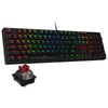 Redragon K582 SURARA RGB Wired Mechanical Keyboard (Black, Red Switches) — keyboard and red mechanical switches