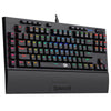 Redragon K588 Broadsword RGB Mechanical Gaming Keyboard with Wrist Rest (Black)