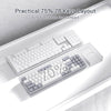 Redragon K628WG POLLUX 75% Wired RGB Mechanical Keyboard (White & Grey) — 75-percent 78-key layout