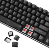 Redragon K660 DHARMA TKL Wired RGB Mechanical Keyboard (Red Switches) — red switch and socket detail