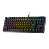 Redragon K660 DHARMA TKL Wired RGB Mechanical Keyboard (Red Switches) — wired keyboard front angle