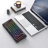 Redragon K724SP BEHEMOTH PRO Tri-Mode RGB Mechanical Keyboard — keyboard in a desktop setup