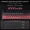 Redragon K728SP ANTONIUM PRO Tri-Mode RGB Mechanical Keyboard (Black & Pink) — 4000mAh battery feature graphic