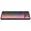 Redragon K728SP ANTONIUM PRO Tri-Mode RGB Mechanical Keyboard (Black & Pink) — keyboard front key profile