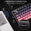 Redragon K728SP ANTONIUM PRO Tri-Mode RGB Mechanical Keyboard (Black & Pink) — USB-C, Bluetooth and 2.4GHz connection graphic