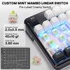 Redragon K745WB ANTONIUM PRO Tri-Mode RGB Mechanical Keyboard — Mint Mambo switch feature graphic