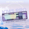 Redragon K745WP ANTONIUM PRO Tri-Mode RGB Mechanical Keyboard — ANTONIUM keyboard product overview
