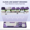 Redragon K745WP ANTONIUM PRO Tri-Mode RGB Mechanical Keyboard — gasket assembly close-up