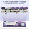 Redragon K745WP ANTONIUM PRO Tri-Mode RGB Mechanical Keyboard — gasket-mounted keyboard construction