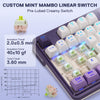 Redragon K745WP ANTONIUM PRO Tri-Mode RGB Mechanical Keyboard — Mint Mambo switch feature graphic