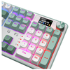 Redragon K761WG WYVERN PRO Tri-Mode RGB Mechanical Keyboard — screen and control knob