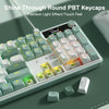 Redragon K761WG WYVERN PRO Tri-Mode RGB Mechanical Keyboard — shine-through round PBT keycaps
