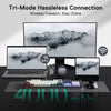 Redragon K762WB TERRAFLARE PRO Tri-Mode RGB Mechanical Keyboard — tri-mode connection and rechargeable battery