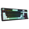 Redragon K768BG EISA 100 PRO Tri-Mode RGB Mechanical Keyboard (Black & Green) — keyboard alternate front view