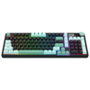 Redragon K768BG EISA 100 PRO Tri-Mode RGB Mechanical Keyboard (Black & Green) — keyboard front profile