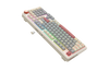 Redragon K768WGR EISA 100 Tri-Mode RGB Mechanical Keyboard — keyboard diagonal view