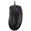 Redragon M618 AZZMACH Wired Gaming Mouse (Black) — black wired mouse and attached cable