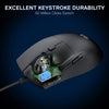 Redragon M618 AZZMACH Wired Gaming Mouse (Black) — wired mouse button-switch construction